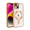 Apple iPhone 15 Kılıf Kross Magneticsafe Kapak - Turuncu