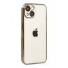 Apple iPhone 15 Lensli Silikon - Çöl Titanyum