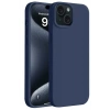Apple iPhone 15 Plus Kılıf First Silikon - Lacivert
