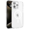 Apple iPhone 15 Pro Gleam PC Sert Magsafe Kılıf - Şeffaf