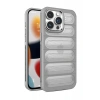 Apple iPhone 15 Pro Kılıf Airmax Silikon Kapak - Titan Gri