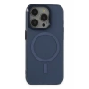 Apple iPhone 15 Pro Kılıf Anka PC Magneticsafe Sert Metal Kapak - Lacivert