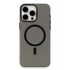 Apple iPhone 15 Pro Kılıf Anka PC Magneticsafe Sert Metal Kapak - Siyah