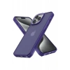 Apple iPhone 15 Pro Kılıf Elegant Kapak - Derin Mor