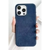 Apple iPhone 15 Pro Kılıf Karen Magsafe Kapak - Lacivert