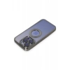 Apple iPhone 15 Pro Kılıf Slot Silikon - Titan Gri