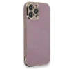 Apple iPhone 15 Pro Kılıf Volet Silikon - Mor