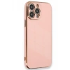 Apple iPhone 15 Pro Kılıf Volet Silikon - Pembe