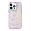 Apple iPhone 15 Pro Lumi Desenli Kapak - Mor