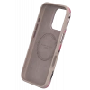 Apple iPhone 15 Pro Max Flower Series Magsafe Kapak - Gri