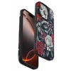 Apple iPhone 15 Pro Max Flower Series Magsafe Kapak - Siyah