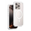 Apple iPhone 15 Pro Max Hulk Magsafe Kapak - Beyaz