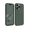 Apple iPhone 15 Pro Max Kılıf First Silikon - Koyu Yeşil