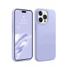 Apple iPhone 15 Pro Max Kılıf First Silikon - Lila