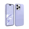 Apple iPhone 15 Pro Max Kılıf First Silikon - Lila