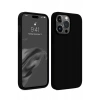 Apple iPhone 15 Pro Max Kılıf First Silikon - Siyah