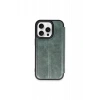 Apple iPhone 15 Pro Max Kılıf Flip Cover - Koyu Yeşil