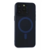 Apple iPhone 15 Pro Max Kılıf Lodos Magneticsafe Mat Kapak - Mavi