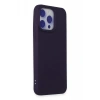 Apple iPhone 15 Pro Max Kılıf Nano içi Kadife Silikon - Mor