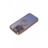 Apple iPhone 15 Pro Max Kılıf Slot Silikon - Rose Gold