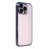 Apple iPhone 15 Pro Max Lensli Silikon - Lacivert