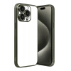 Apple iPhone 15 Pro Max Lensli Silikon - Yeşil