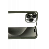 Apple iPhone 15 Pro Max Lensli Silikon - Yeşil