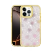 Apple iPhone 15 Pro Max Lumi Desenli Kapak - Sarı