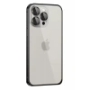 Apple iPhone 15 Pro Metal Bumper Mat Kapak - Siyah
