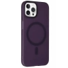 Apple iPhone 15 Pro Tuna PC Slim Magsafe Kapak - Derin Mor