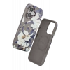 Apple iPhone 16 Flower Series Magsafe Kapak - Gri