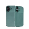 Apple iPhone 16 Kılıf Auto Focus Karbon Kapak - Koyu Yeşil
