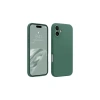 Apple iPhone 16 Kılıf First Silikon - Koyu Yeşil