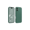 Apple iPhone 16 Kılıf First Silikon - Koyu Yeşil