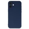 Apple iPhone 16 Kılıf First Silikon - Lacivert