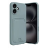 Apple iPhone 16 Kılıf Kelvin Kartvizitli Silikon - Açık Yeşil