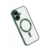 Apple iPhone 16 Kılıf Kross Magneticsafe Kapak - Koyu Yeşil