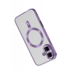 Apple iPhone 16 Kılıf Kross Magneticsafe Kapak - Mor