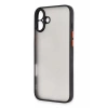 Apple iPhone 16 Kılıf Montreal Silikon Kapak - Siyah