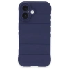 Apple iPhone 16 Kılıf Optimum Silikon - Lacivert