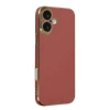 Apple iPhone 16 Kılıf Volet Silikon - Kırmızı