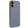 Apple iPhone 16 Kılıf Volet Silikon - Mavi