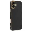 Apple iPhone 16 Kılıf Volet Silikon - Siyah