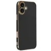 Apple iPhone 16 Kılıf Volet Silikon - Siyah