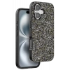 Apple iPhone 16 Plus Bright Simli Kapak - Gümüş