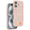 Apple iPhone 16 Plus Bright Simli Kapak - Pembe