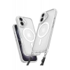 Apple iPhone 16 Plus Kılıf Enka Magsafe Silikon Kılıf - Şeffaf