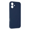 Apple iPhone 16 Plus Kılıf First Silikon - Lacivert