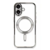 Apple iPhone 16 Plus Kılıf Kross Magneticsafe Kapak - Gümüş