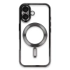 Apple iPhone 16 Plus Kılıf Kross Magneticsafe Kapak - Siyah